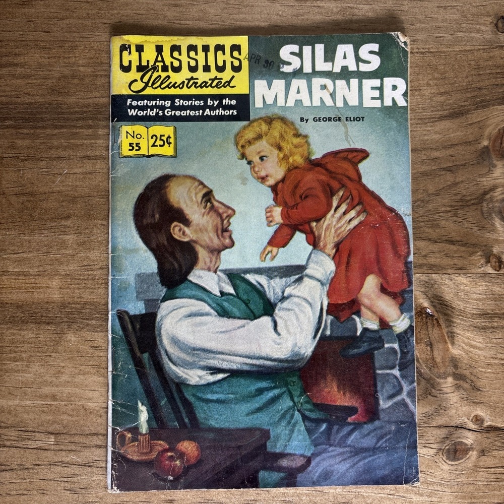 1969 CLASSICS ILLUSTRATED #55 Silas Marner by George Eliot